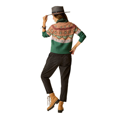 Carve Designs Women's Neve Fairisle Turtleneck 2026