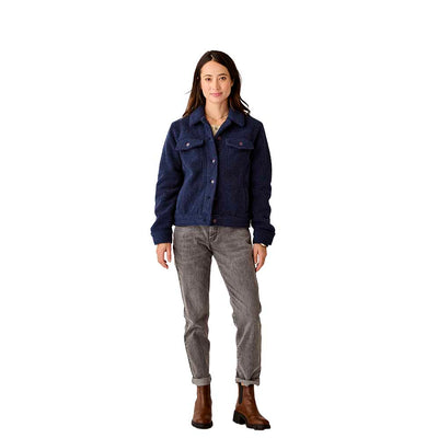 Carve Designs Women's Rhea Boucle Trucker Jacket 2026 NAVY