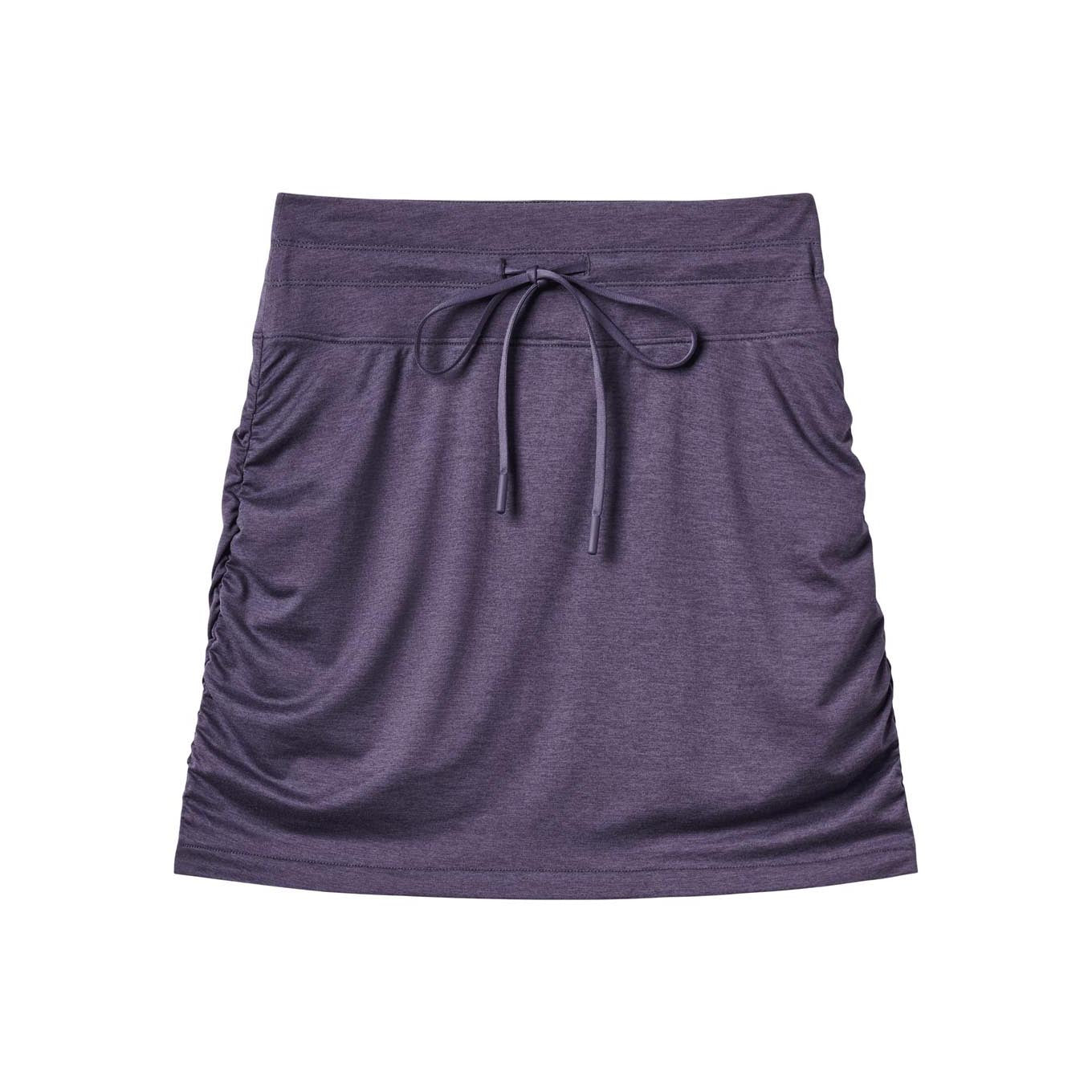 TravisMathew Women's Skyloft Light Skyline Tie Skort 2025 F0274 HEATHER GRAYSTONE