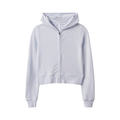 TravisMathew Women's Cloud Terry Zip Hoodie 2025 C0534 HEATHER ANCIENT WATER