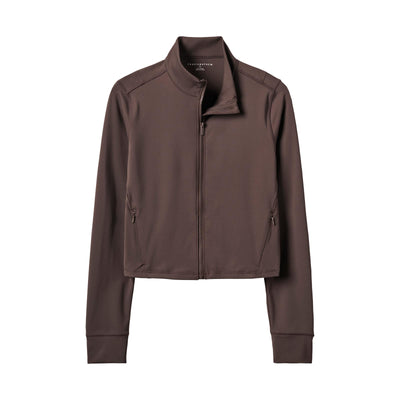 TravisMathew Women's Moveknit Full Zip 2025 D0100 COFFEE GROUNDS