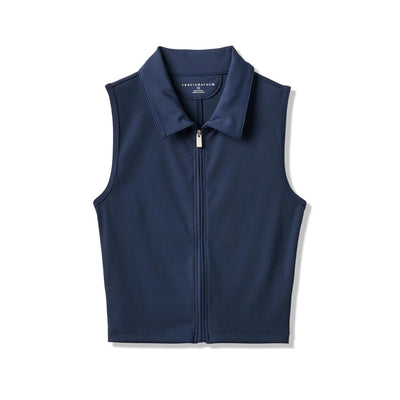 TravisMathew Women's Midline Moveknit Polo 2025 NAVY BLAZER