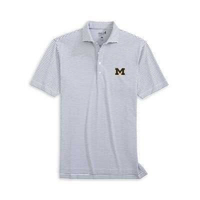 Johnnie-O Men's Stetsons Polo - University of Michigan 2025 NAVY