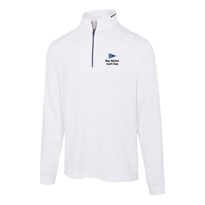 Bay Harbor Golf Club Men's Long-Sleeve Leaderboard Ultra-Stretch 1/4-Zip S