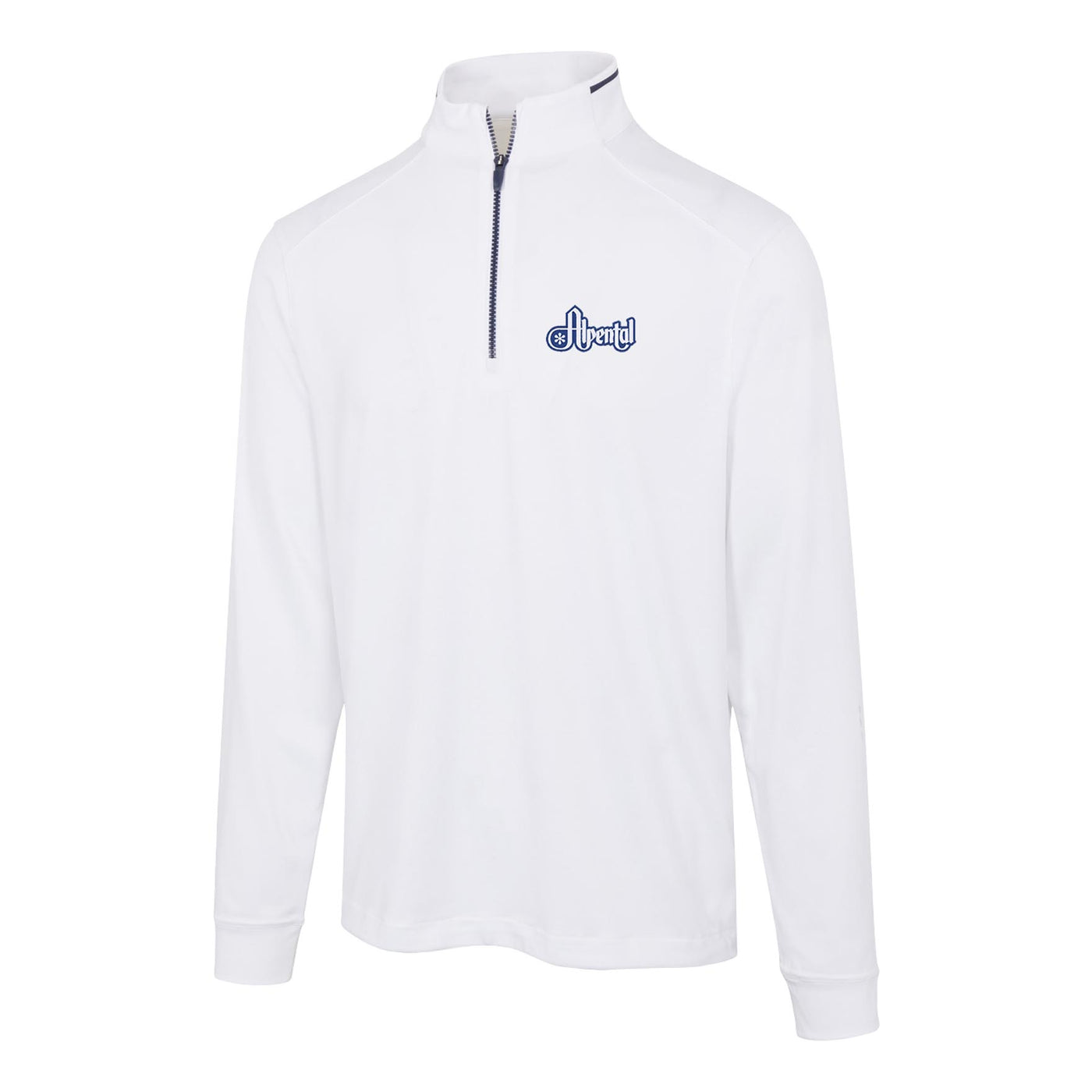 Alpental Men's Long-Sleeve Leaderboard Ultra-Stretch 1/4-Zip WHITE