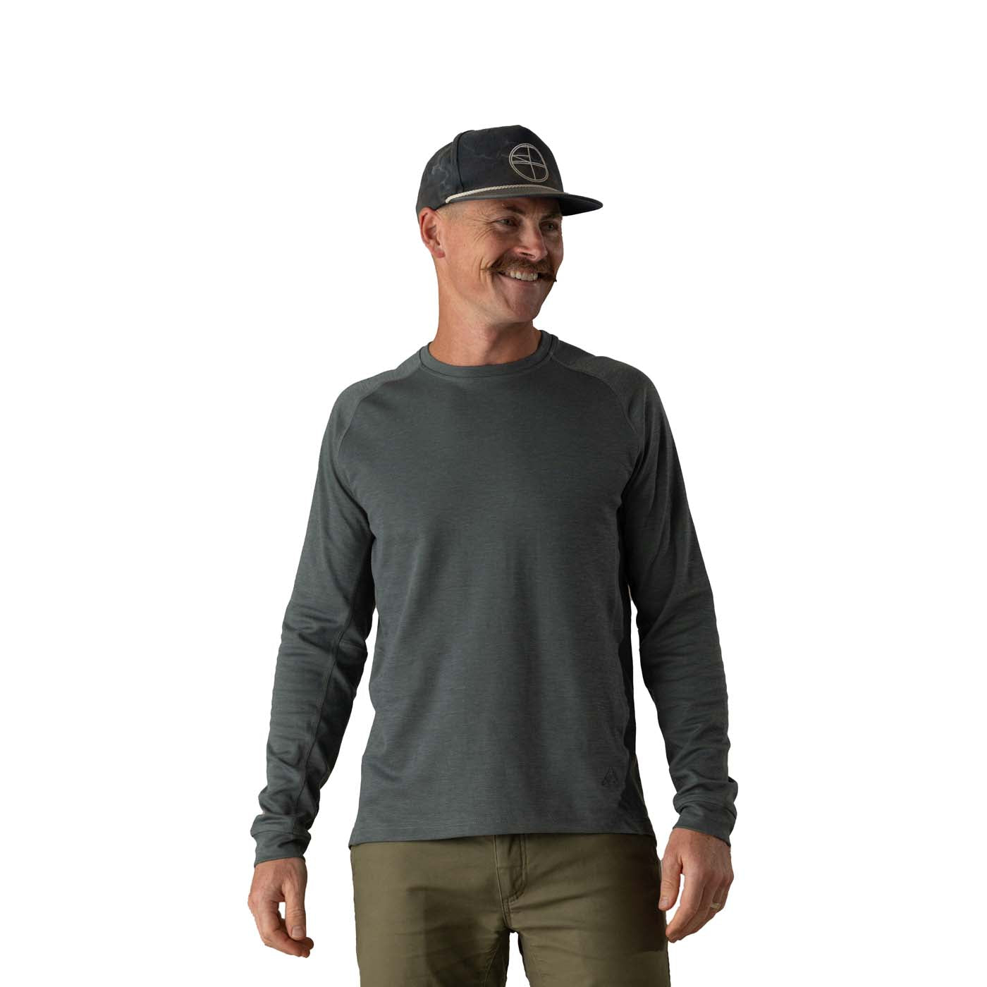 LIVSN Men's Keystone Long Sleeve 2025 CHARCOAL