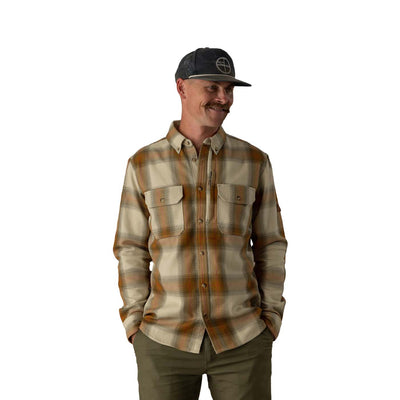 LIVSN Men's Benchmark Field Flannel 2025 PRAIRIE PLAID