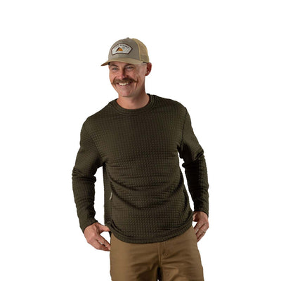LIVSN Men's Highlands Sweater 2025 OLIVE