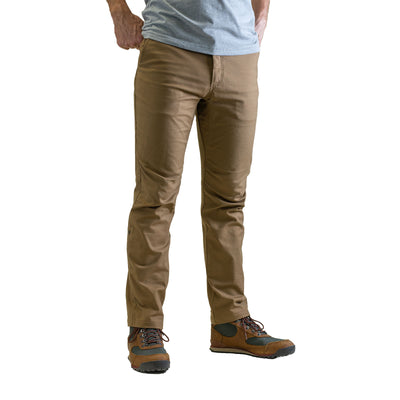 LIVSN Men's Flex Canvas Pants V3 2025 BROWN