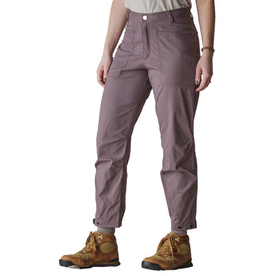 LIVSN Women's Ecotrek Trail Pants 2025 PLUM TRUFFLE