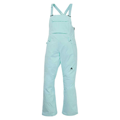 Burton Women’s Short Reserve 2L Stretch Bib Pants 2026 ASH LIGHT TEAL