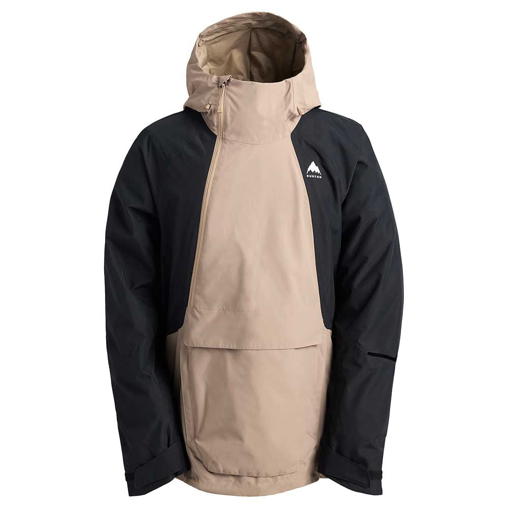 Burton Men's Reserve 2L Relaxed Anorak 2026 E2Y SUMMIT TAUPE/TRUE BLACK