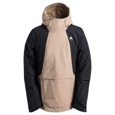 Burton Men's Reserve 2L Relaxed Anorak 2026 E2Y SUMMIT TAUPE/TRUE BLACK