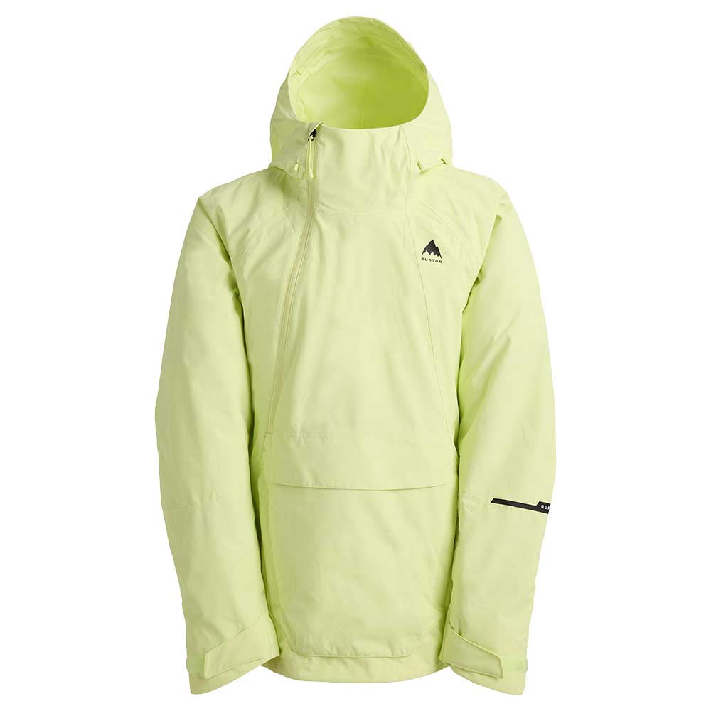 Burton Men's Reserve 2L Relaxed Anorak 2026 E1T GLOW YELLOW GREEN