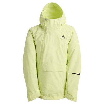 Burton Men's Reserve 2L Relaxed Anorak 2026 E1T GLOW YELLOW GREEN