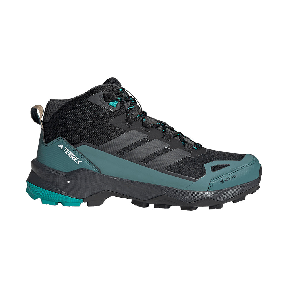 Adidas Men's Terrex Skychaser AX5 Mid GTX Shoes 2026 CORE BLACK/CARBON/PURE TEAL