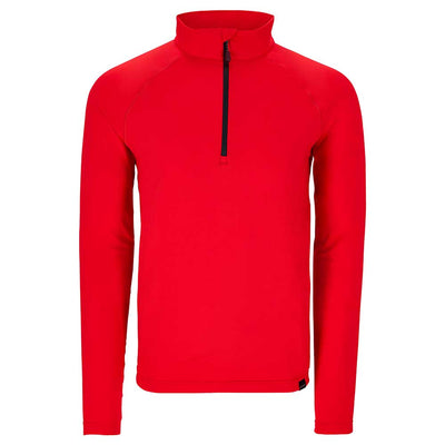 OBERMEYER M'S OLY BASELAYER ZIP TOP 24043 FRESNO RED