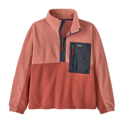 Patagonia Junior's Microdini 1/2-Zip Pullover 2025 PTRE POTTERS RED