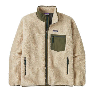Patagonia Men's Classic Retro-X Fleece Jacket 2026 DNBA DARK NATURAL/BASIN GREEN