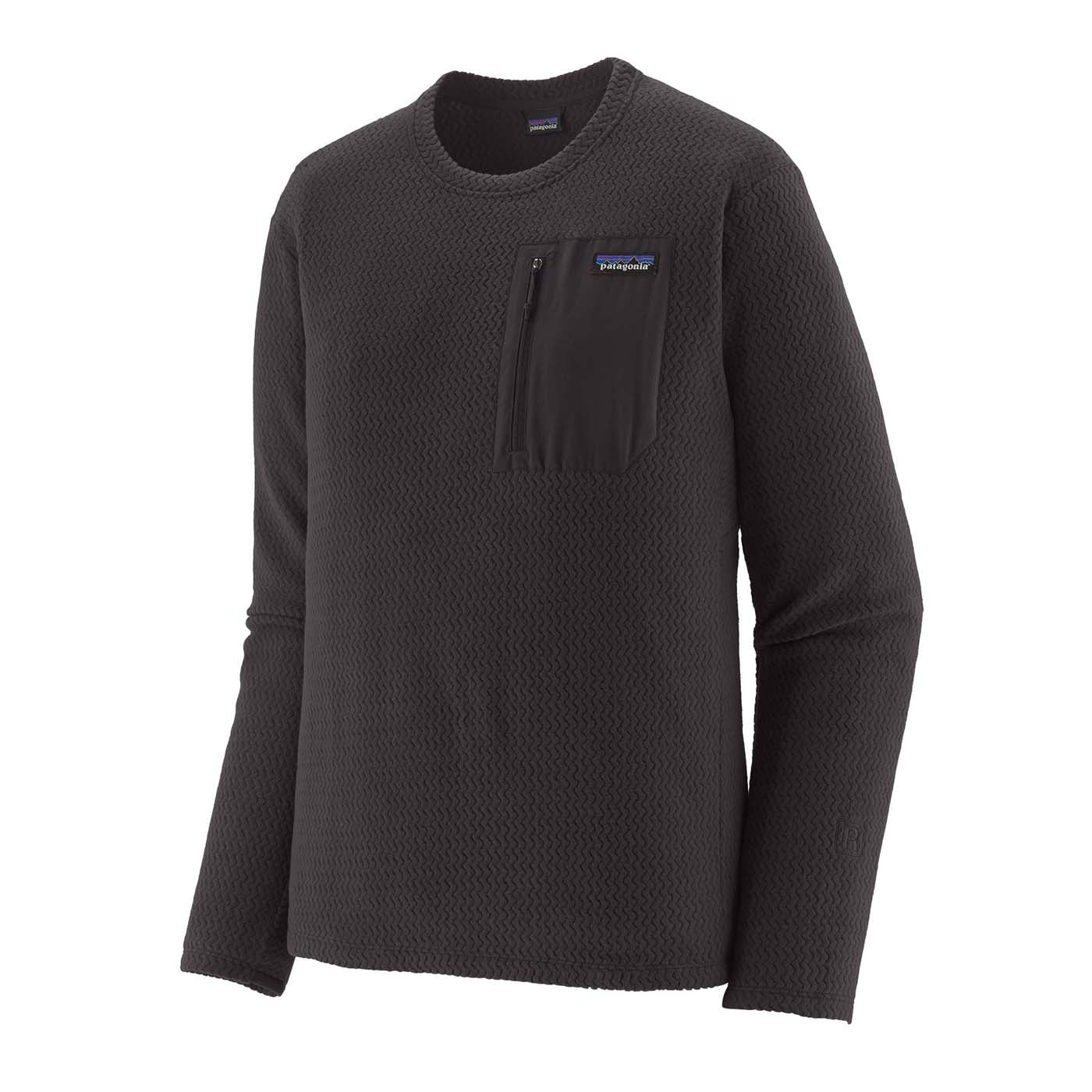 Patagonia Men's R1 Air Fleece Crewneck 2026 BLACK