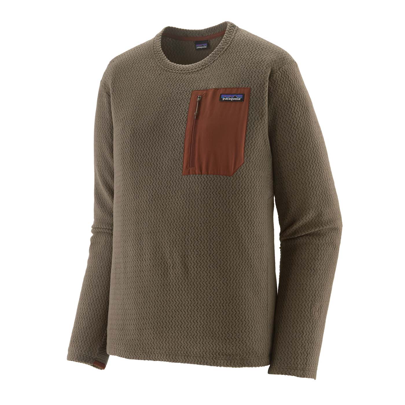 Patagonia Men's R1 Air Fleece Crewneck 2026 MRLB MARLOW BROWN