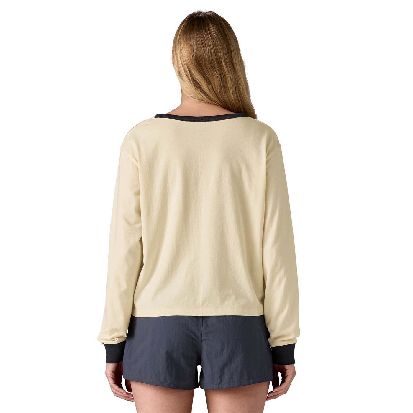 Patagonia Women's Long-Sleeved '73 Text Logo Easy-Cut Organic Shirt 2026