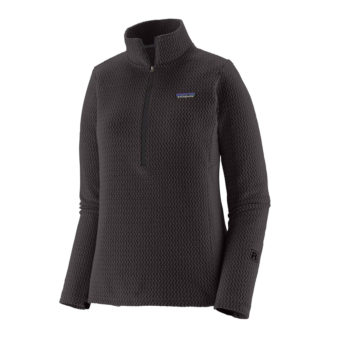 Patagonia Women's R1 Air Fleece Zip-Neck 2026 BLACK