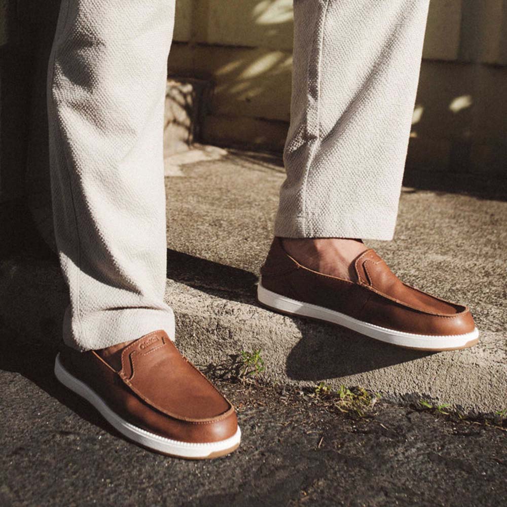 OluKai Men's Kakaha Nia Slip-On Shoes 2025