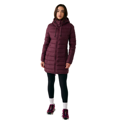 Lole Women's Claudia Down Jacket 2026 P755 DARK CHERRY