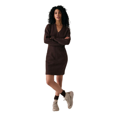 Lole Women's Clover 2 Dress 2026 C224 JAVA HEATHER