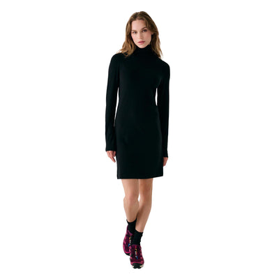 Lole Women's Dynamic Turtleneck Dress 2026 N415 BLACK