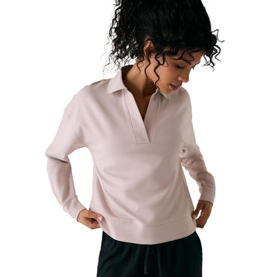 Lole Women's Mindset Polo Top 2026 ABALONE