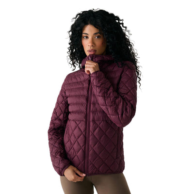 Lole Women's The Base Insulated Jacket 2026 P755 DARK CHERRY