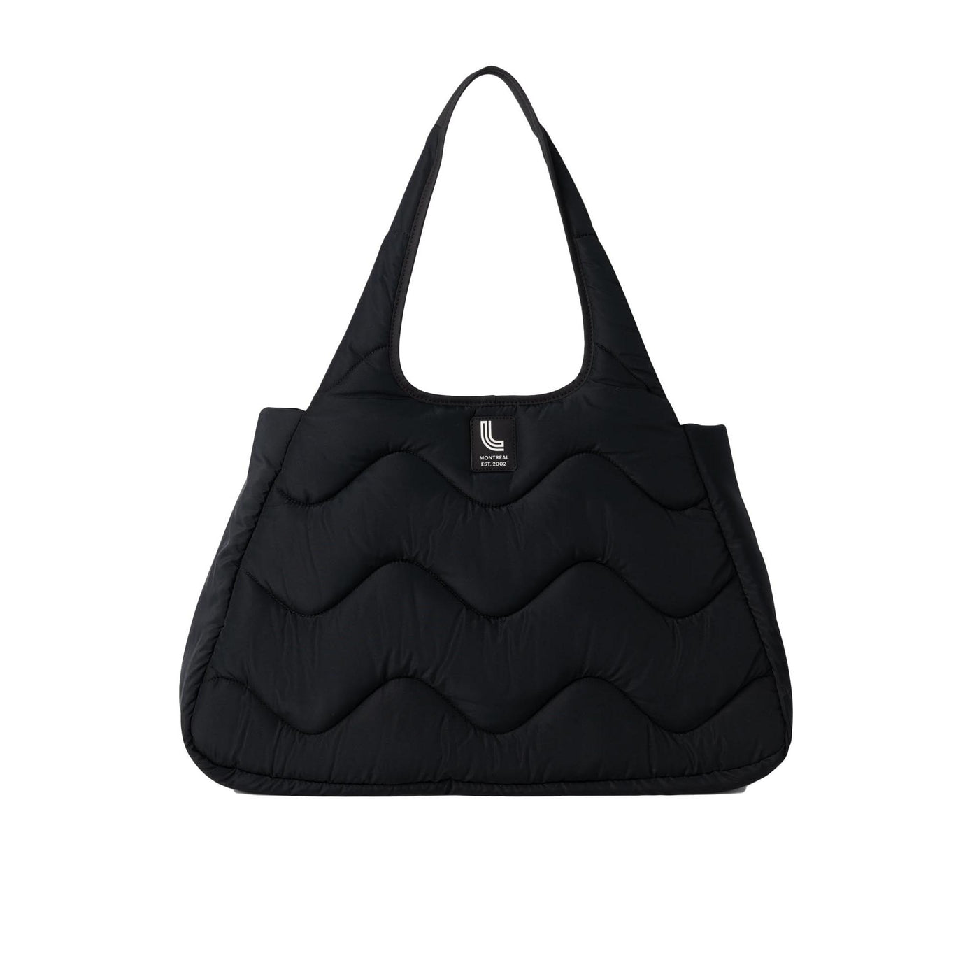 Lole Women's Victoria Oversized Quilted Tote 2025 N415 BLACK