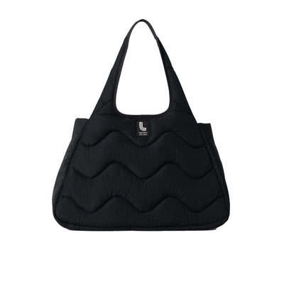 Lole Women's Victoria Oversized Quilted Tote 2025 N415 BLACK