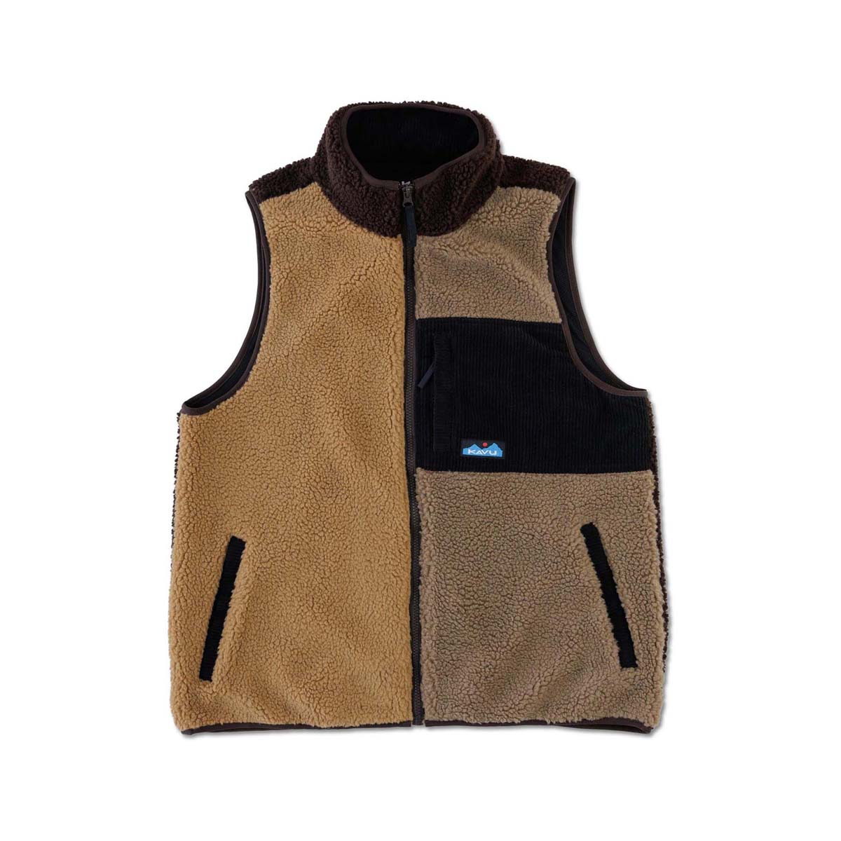 Kavu Men's Cooper Vest 2026 2734 WILD WOOD BLOCK