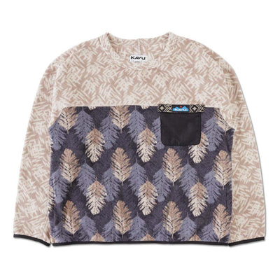 Kavu Women's Kelowna Fleece 2026 2721 LEAF LAYOUT