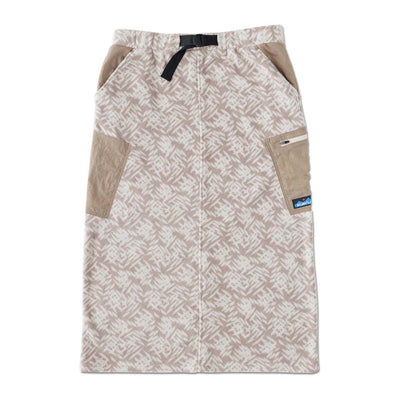 Kavu Women's Ellis Fleece Skirt 2026 2718 CROSS HATCH