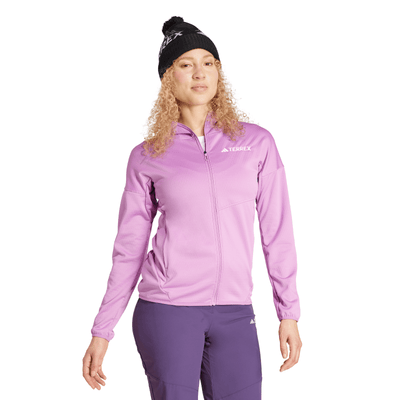 Adidas Women's Terrex Xperior Light Fleece Hooded Jacket 2026