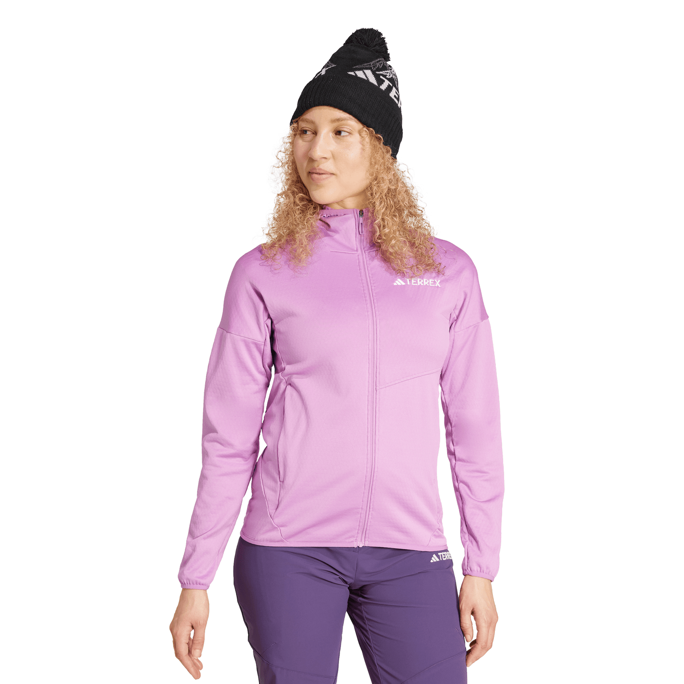 Adidas Women's Terrex Xperior Light Fleece Hooded Jacket 2026