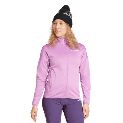 Adidas Women's Terrex Xperior Light Fleece Hooded Jacket 2026