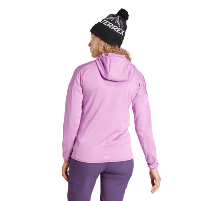 Adidas Women's Terrex Xperior Light Fleece Hooded Jacket 2026
