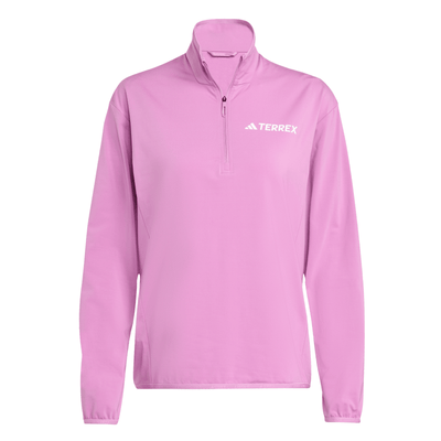 Adidas Women's Terrex Multi CLIMAWARM Half-Zip Tech Fleece Jacket - Preloved Purple 2026 PRELOVED PURPLE