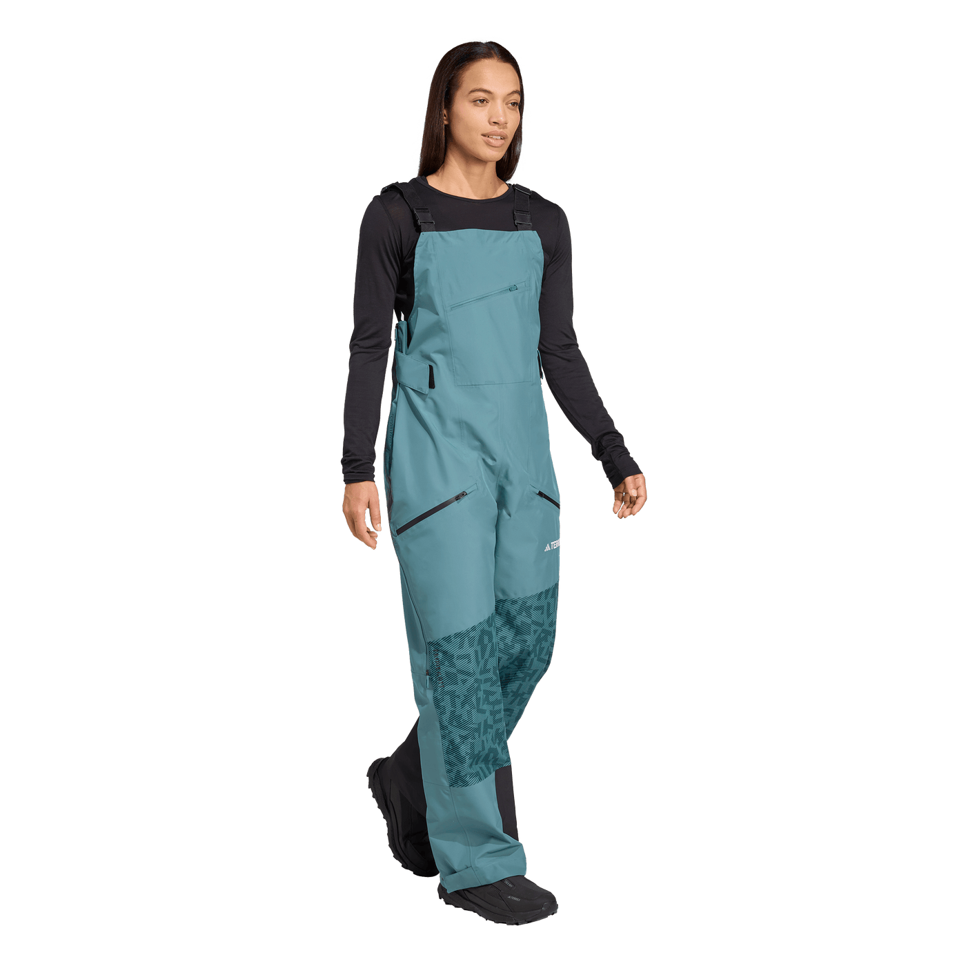 Adidas Women's Terrex Xperior Hybrid PRIMEKNIT CLIMAPROOF+ Bib Pants 2026