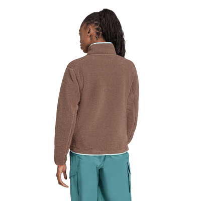 Adidas Women's Terrex Xploric High Pile Fleece Pullover Sweatshirt 2026