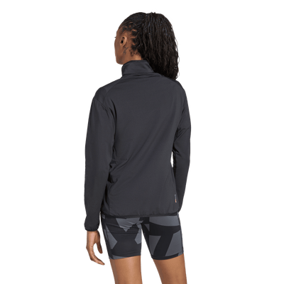 Adidas Women's Terrex Multi CLIMAWARM Half-Zip Tech Fleece Jacket - Black 2026