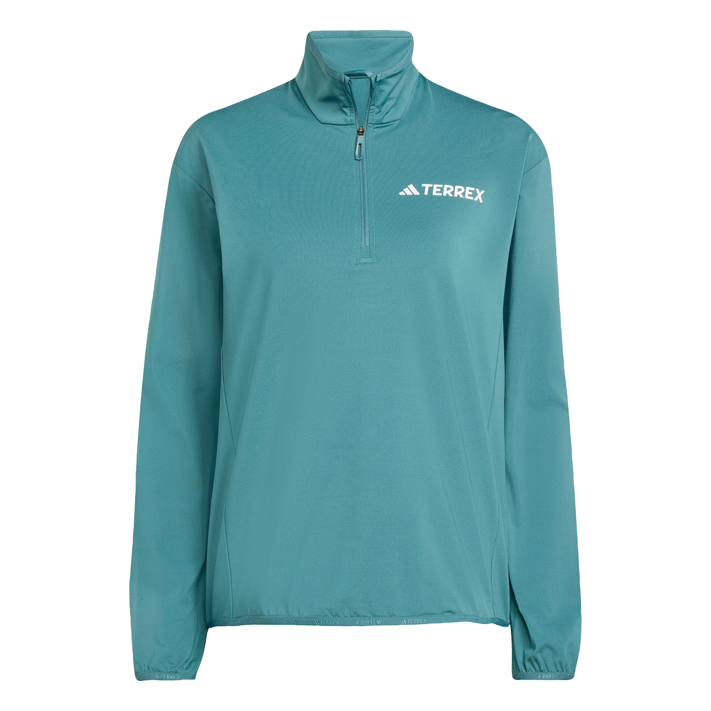 Adidas Women's Terrex Multi CLIMAWARM Half-Zip Tech Fleece Jacket - Preloved Teal 2026