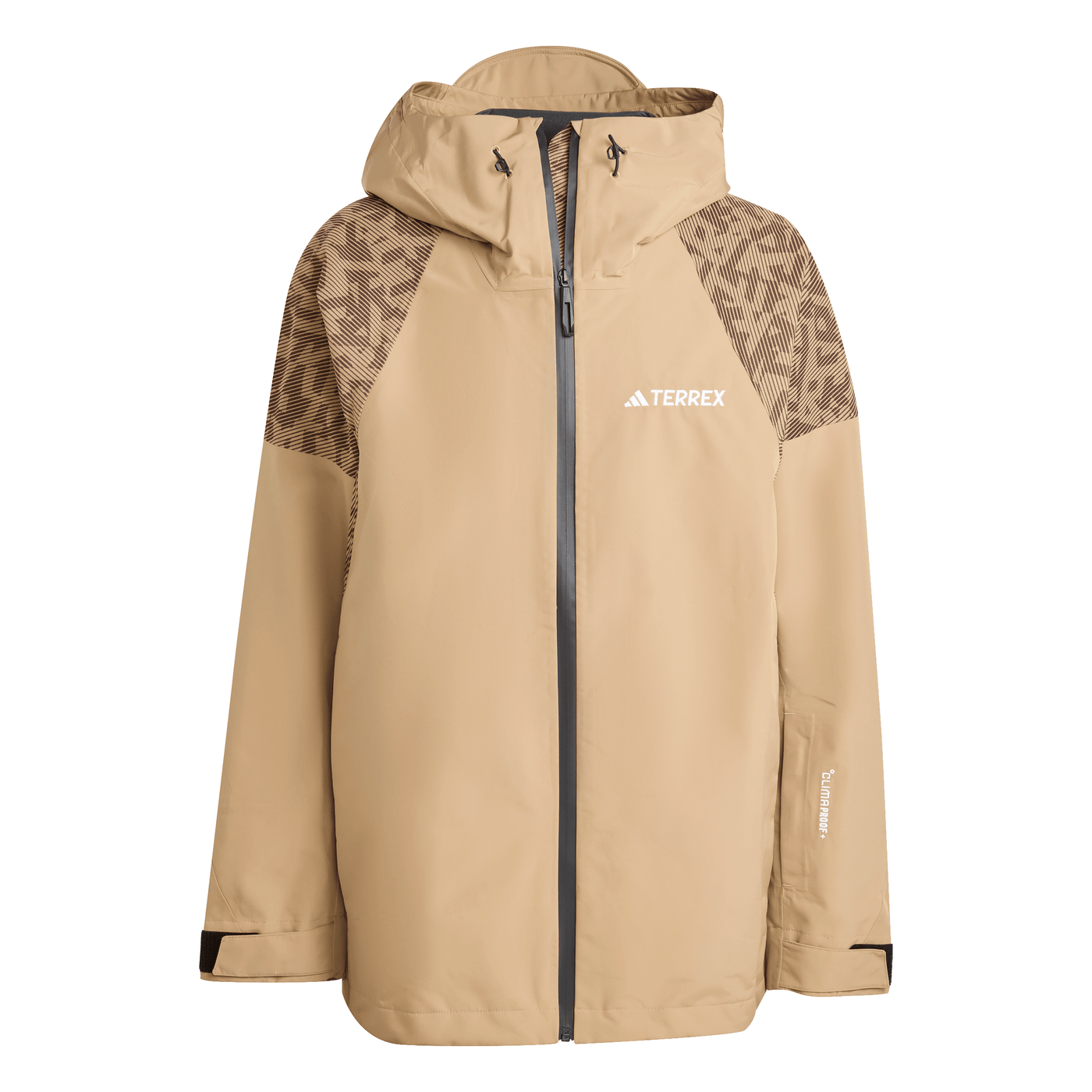 Adidas Terrex Men's Xperior Hybrid PRIMEKNIT CLIMAPROOF+ Jacket - Cardboard 2026 CARDBOARD