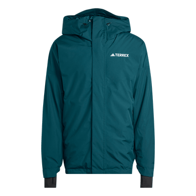 Adidas Men's Terrex Multi 2L RAIN.RDY Insulated Jacket 2026 AURORA IVY