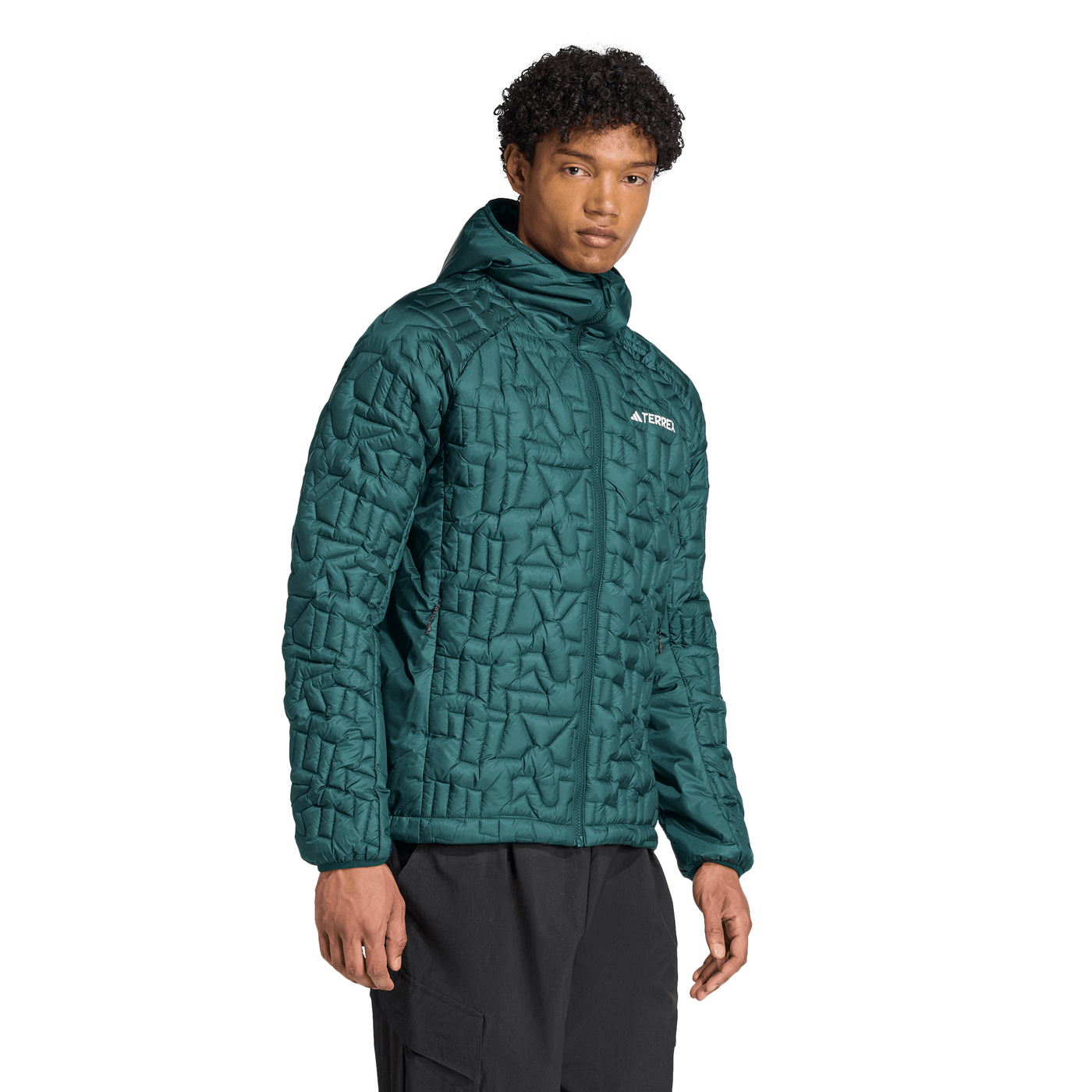 Adidas Men's Terrex Xperior PrimaLoft Loose Fill Insulated Hooded Jacket 2026